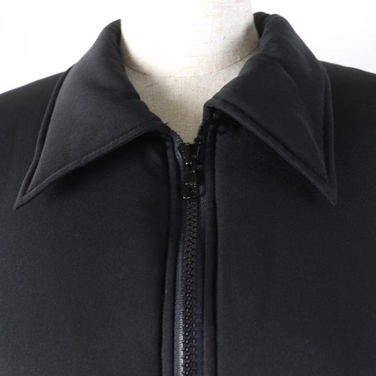 Yohji Yamamoto one piece FM-D13-406 Main: 100% silk, Filling: 100% polyester, Lining: 100% silk, Part: 100% silk black Women 2 Used Authentic