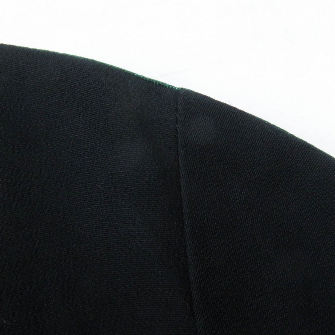 GUCCI one piece 528977 Main: 97% rayon, Main: 3% polyurethane, Part: 65% rayon, Part: 35% cotton black Women 36 Used Authentic