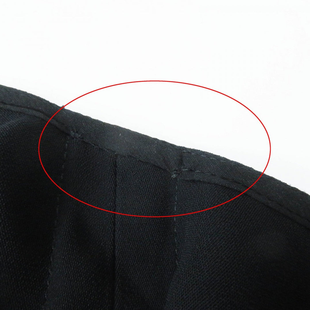 GUCCI one piece 528977 Main: 97% rayon, Main: 3% polyurethane, Part: 65% rayon, Part: 35% cotton black Women 36 Used Authentic