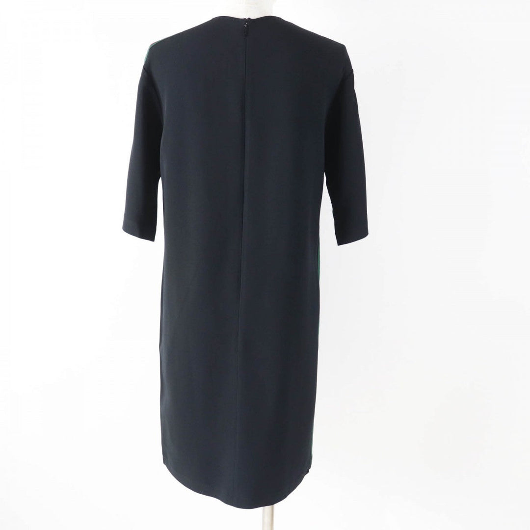 GUCCI one piece 528977 Main: 97% rayon, Main: 3% polyurethane, Part: 65% rayon, Part: 35% cotton black Women 36 Used Authentic