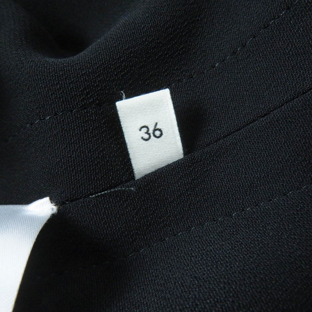 GUCCI one piece 528977 Main: 97% rayon, Main: 3% polyurethane, Part: 65% rayon, Part: 35% cotton black Women 36 Used Authentic