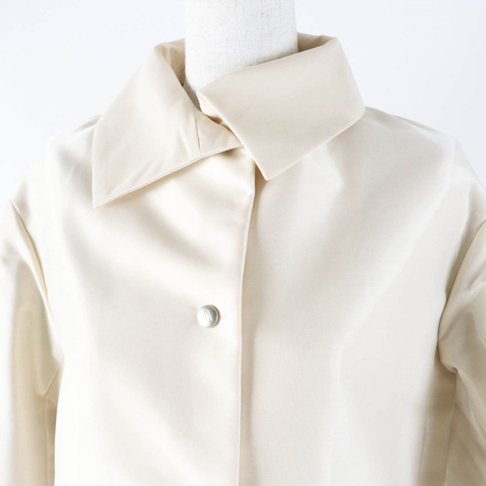 Aquascutum Jacket cotton light beige White label Women 6 Used Authentic