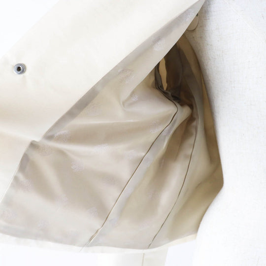 Aquascutum Jacket cotton light beige White label Women 6 Used Authentic