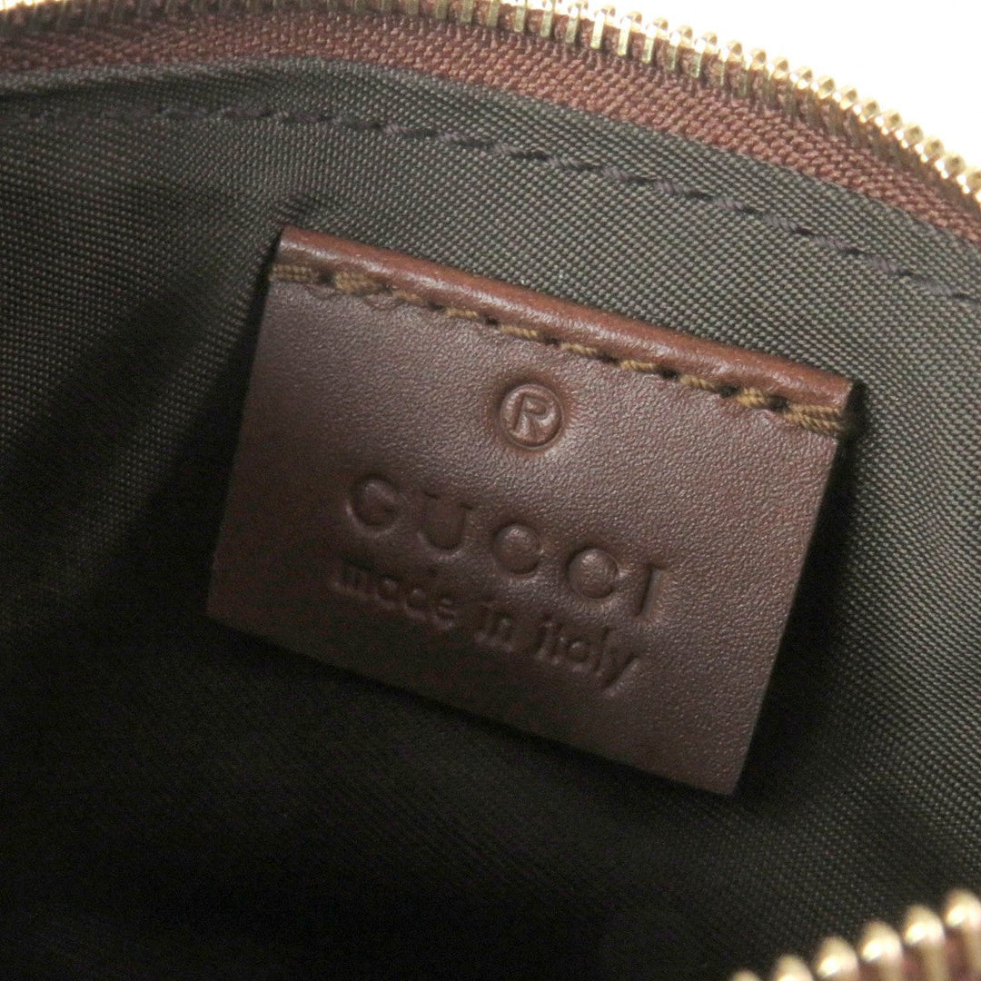 GUCCI Coin case 447964 Main: PVC, Part: Leather beige mens(Unisex) Used Authentic