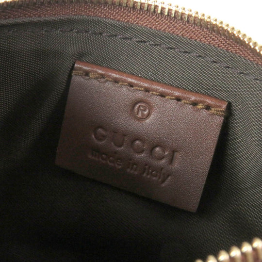 GUCCI Coin case 447964 Main: PVC, Part: Leather beige mens(Unisex) Used Authentic