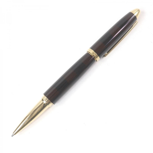 LOUIS VUITTON Ballpoint pen N79002 metal Brown Monogram Grand Tour