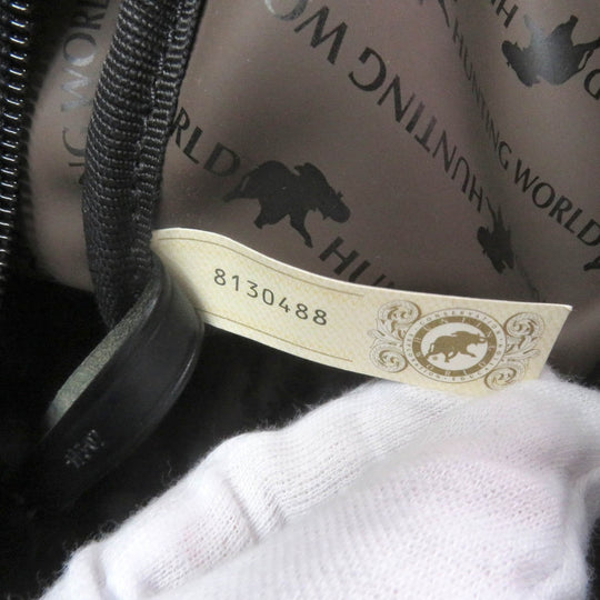 HUNTING WORLD Boston Duffel bag Main: Canvas, Part: Leather black Safari Today mens Used Authentic