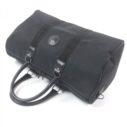 HUNTING WORLD Boston Duffel bag Main: Canvas, Part: Leather black Safari Today mens Used Authentic