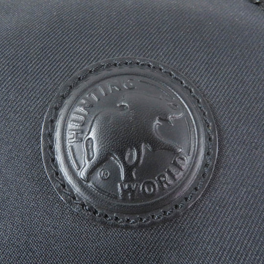 HUNTING WORLD Boston Duffel bag Main: Canvas, Part: Leather black Safari Today mens Used Authentic