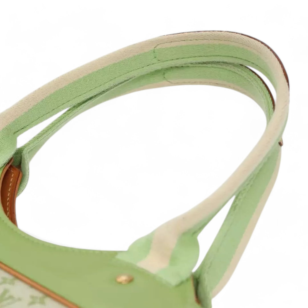 Louis Vuitton Monogram Mini Sac Catline Women's Tote Bag Almond Green