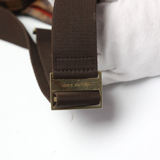 LOUIS VUITTON Sling bag N51994 Damier canvas Brown Waist pouch Damier Geronimos unisex(Unisex) Used Authentic