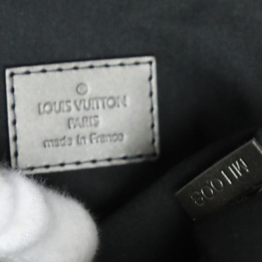 LOUIS VUITTON Shoulder Bag M55152 Monogram Matte Leather Noir mat Webster Street Women Used Authentic