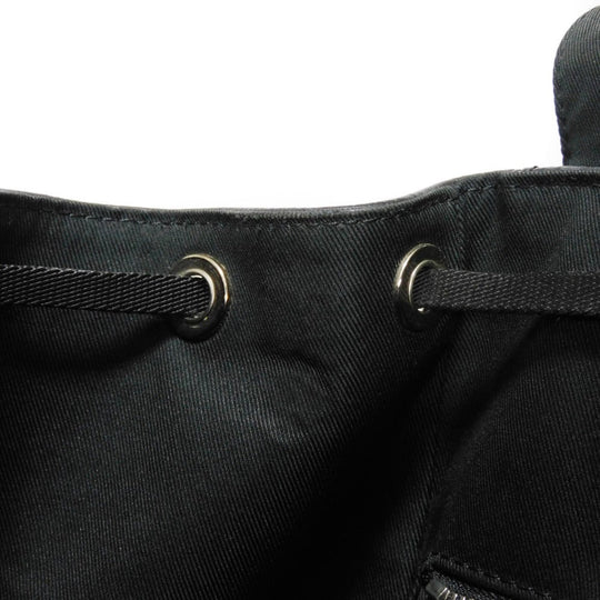 LOUIS VUITTON Backpack M30417 Taiga Leather x Monogram Eclipse Canvas Noir Taigarama monogram Eclipse Day pack