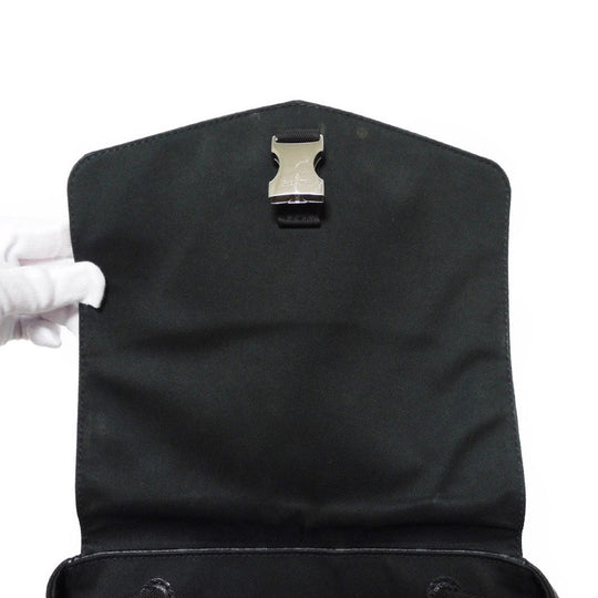 LOUIS VUITTON Backpack M30417 Taiga Leather x Monogram Eclipse Canvas Noir Taigarama monogram Eclipse Day pack