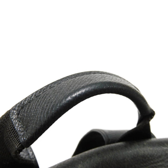 LOUIS VUITTON Backpack M30417 Taiga Leather x Monogram Eclipse Canvas Noir Taigarama monogram Eclipse Day pack