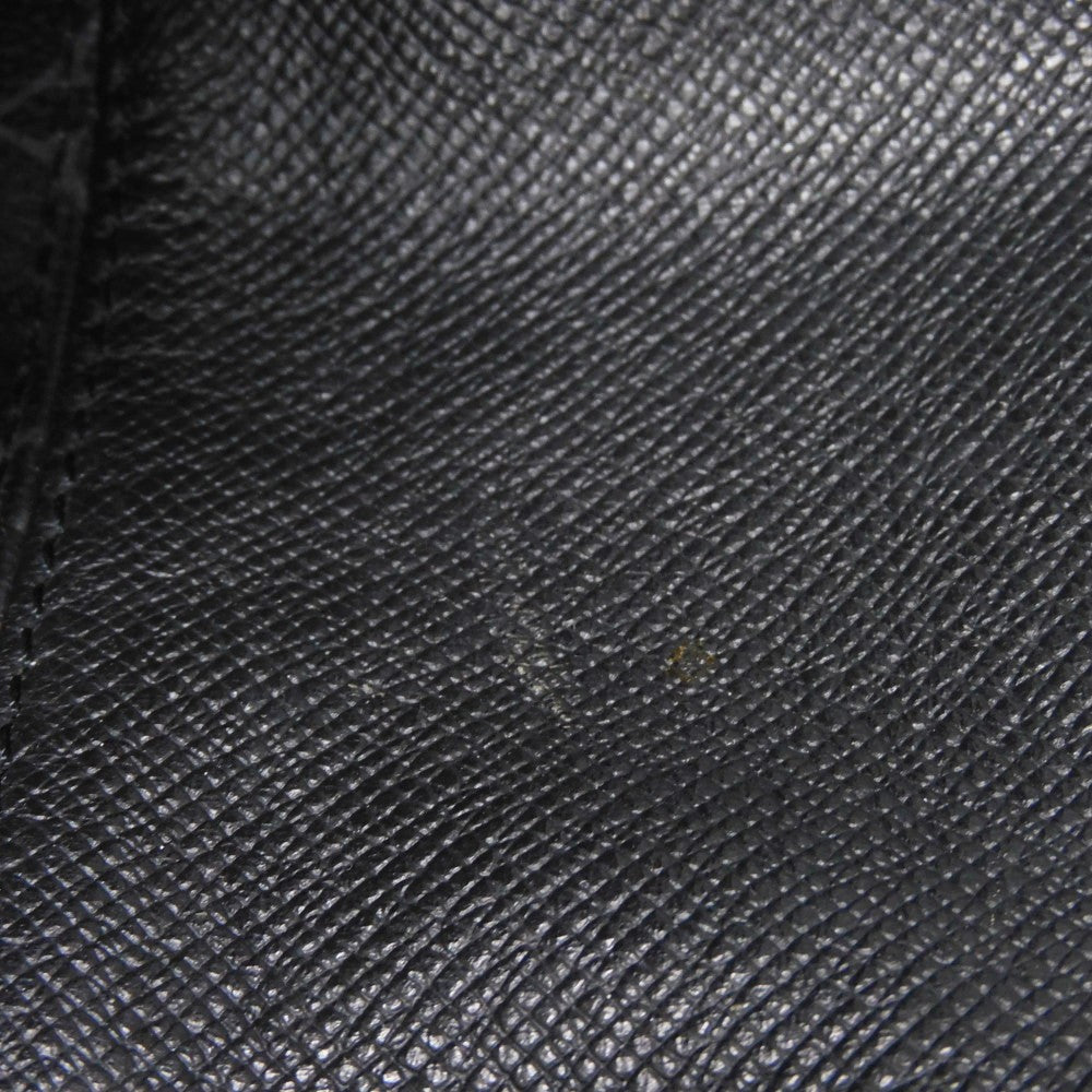 LOUIS VUITTON Backpack M30417 Taiga Leather x Monogram Eclipse Canvas Noir Taigarama monogram Eclipse Day pack
