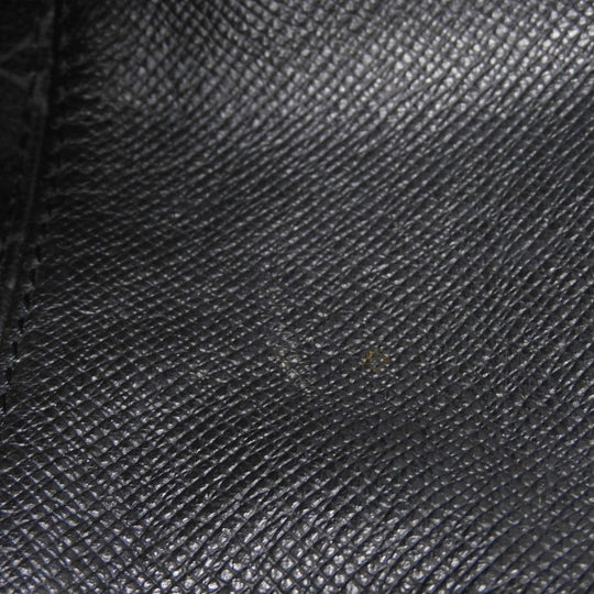 LOUIS VUITTON Backpack M30417 Taiga Leather x Monogram Eclipse Canvas Noir Taigarama monogram Eclipse Day pack