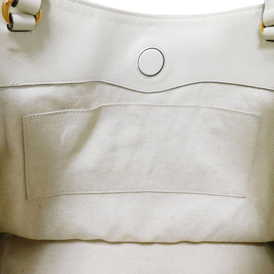 GUCCI Tote Bag 623694 1U10G 9761 GG canvas x calf leather beige GG canvas Horsebit 1955 Tote