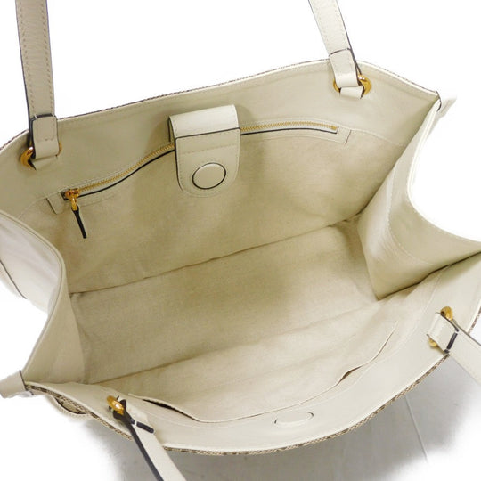 GUCCI Tote Bag 623694 1U10G 9761 GG canvas x calf leather beige GG canvas Horsebit 1955 Tote