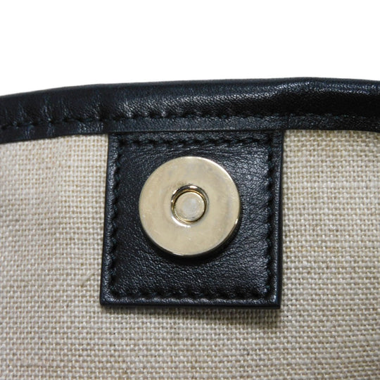 GUCCI Tote Bag 449647 BMJ1G 1000 GG striped leather black Micro GG Shima gucci sima tote