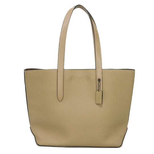 COACH Tote Bag C0240 Sanbarona Leather x Refined Calf Leather beige Logo embossing Gotham Tote 34