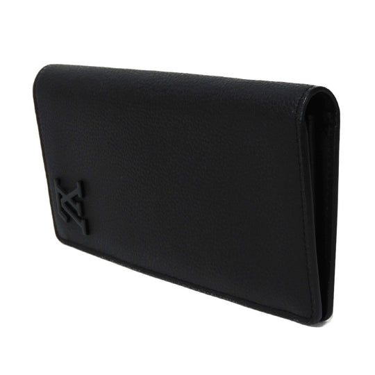 LOUIS VUITTON Long Wallet Purse M69980 Grain leather Noir Aerogram Portefeuille Blaza NM