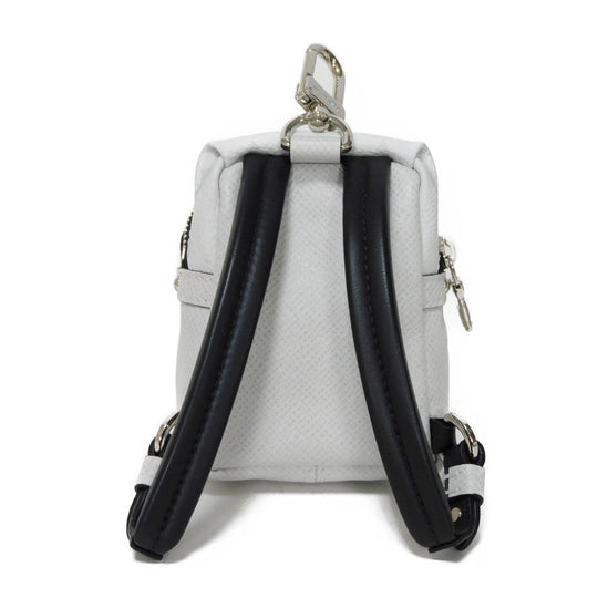 LOUIS VUITTON key ring M69318  Taiga Leather x Monogram Canvas gray Taiga Lama Monogram Bijou Sac Neo Discovery