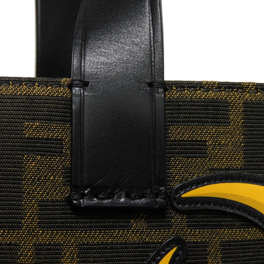 FENDI Tote Bag 8BH357 AR1X F1NPJ canvas khaki Fragment Pokemon Dragonite Sunshine Tote
