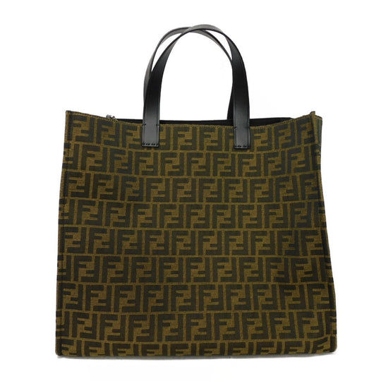 FENDI Tote Bag 8BH357 AR1X F1NPJ canvas khaki Fragment Pokemon Dragonite Sunshine Tote