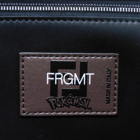 FENDI Tote Bag 8BH357 AR1X F1NPJ canvas khaki Fragment Pokemon Dragonite Sunshine Tote
