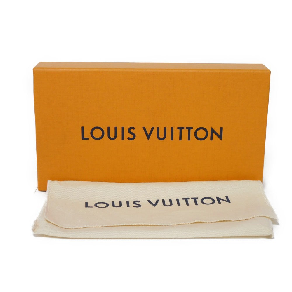 LOUIS VUITTON Long Wallet Purse M82444 Monogram Reverse Canvas x Grained Leather Brown x noir Monogram reverse Zippy wallet