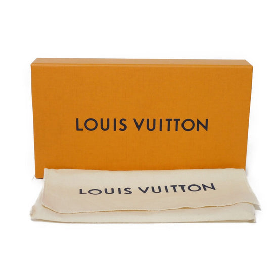 LOUIS VUITTON Long Wallet Purse M82444 Monogram Reverse Canvas x Grained Leather Brown x noir Monogram reverse Zippy wallet