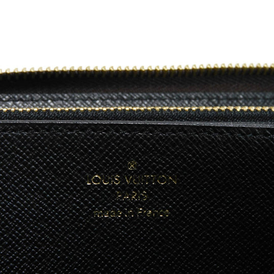 LOUIS VUITTON Long Wallet Purse M82444 Monogram Reverse Canvas x Grained Leather Brown x noir Monogram reverse Zippy wallet
