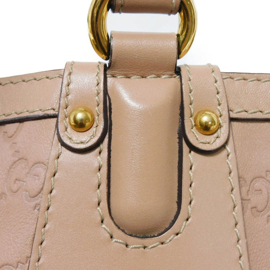 GUCCI Tote Bag 269953 Calf leather (embossed) pink beige GG Shima Scarlet Tote