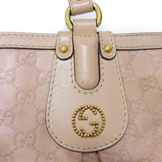 GUCCI Tote Bag 269953 Calf leather (embossed) pink beige GG Shima Scarlet Tote