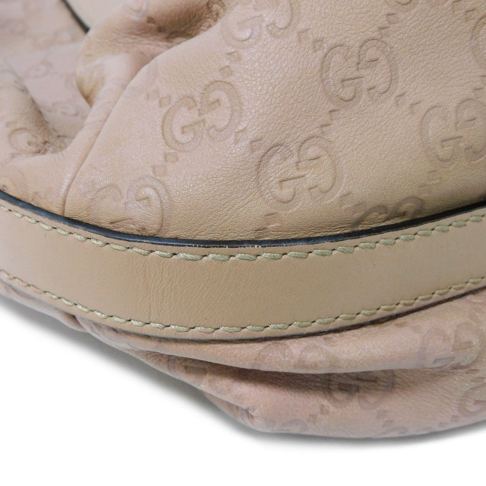 GUCCI Tote Bag 269953 Calf leather (embossed) pink beige GG Shima Scarlet Tote
