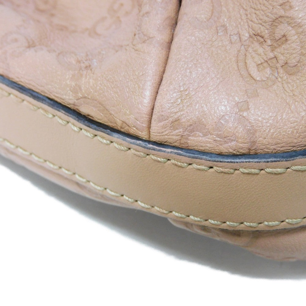 GUCCI Tote Bag 269953 Calf leather (embossed) pink beige GG Shima Scarlet Tote