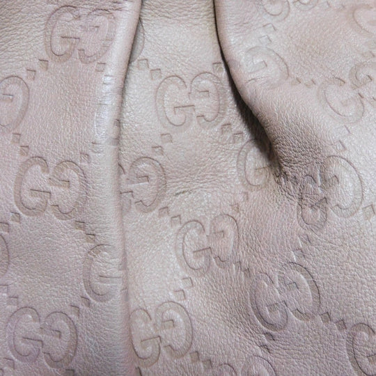 GUCCI Tote Bag 269953 Calf leather (embossed) pink beige GG Shima Scarlet Tote