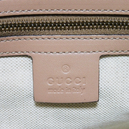 GUCCI Tote Bag 269953 Calf leather (embossed) pink beige GG Shima Scarlet Tote