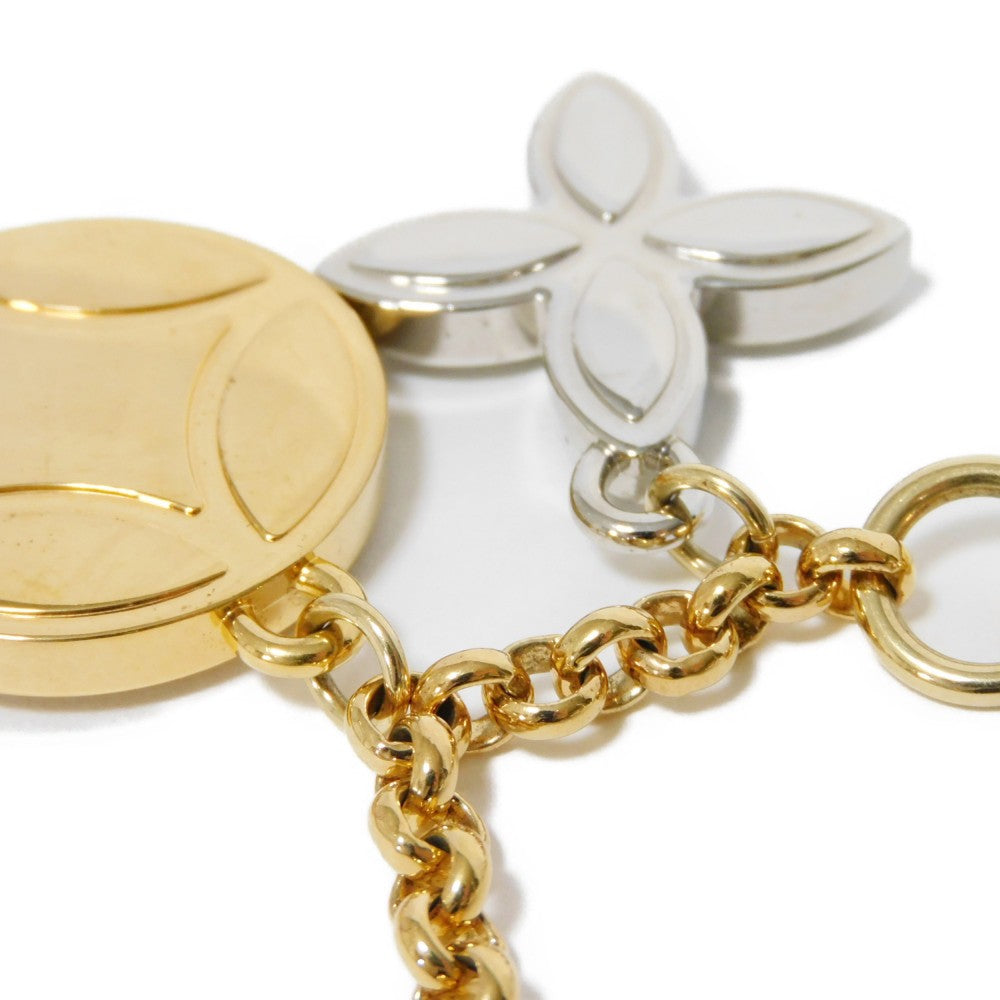 LOUIS VUITTON key ring M66780 Resin Clear pink Monogram Flower Portocle Ice Flower