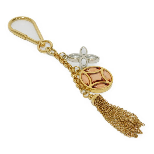 LOUIS VUITTON key ring M66780 Resin Clear pink Monogram Flower Portocle Ice Flower