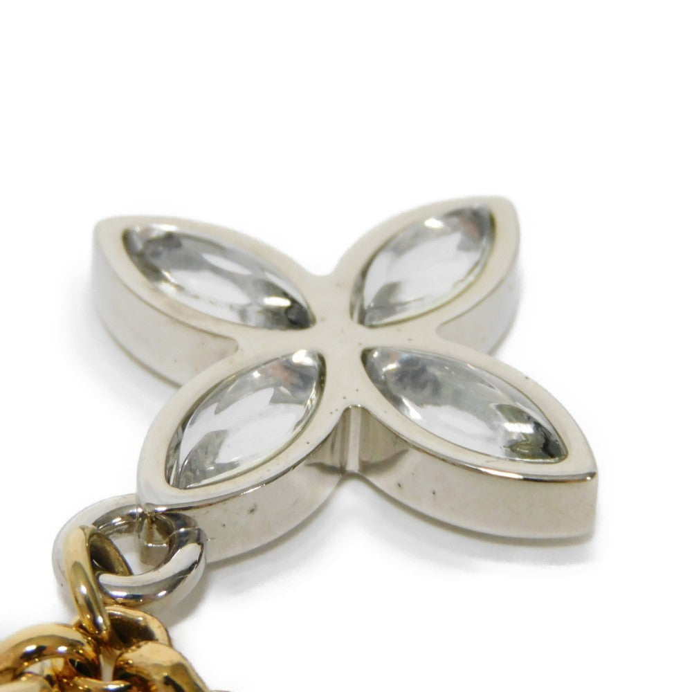 LOUIS VUITTON key ring M66780 Resin Clear pink Monogram Flower Portocle Ice Flower