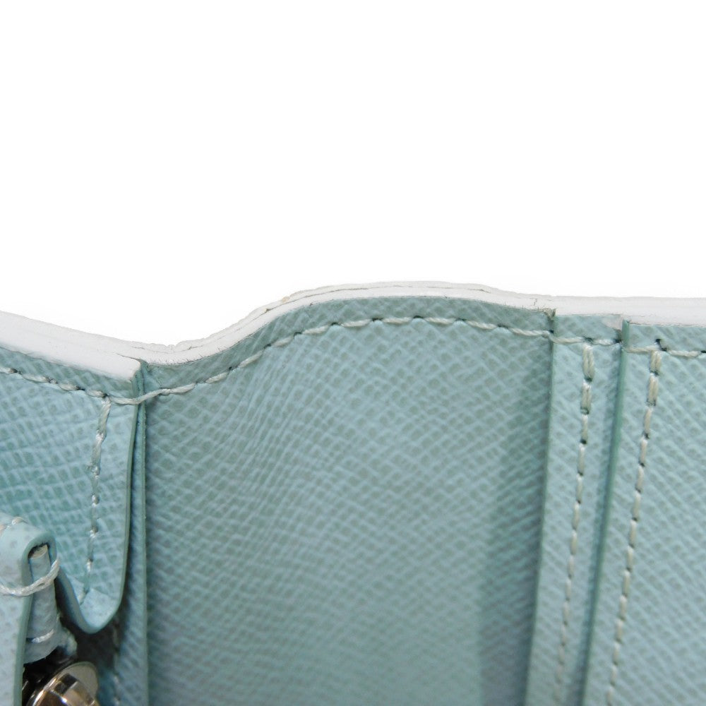LOUIS VUITTON Long Wallet Purse M82306 Monogram Aqua Garden Canvas Crystal blue monogram aqua garden Portefeuille Braza