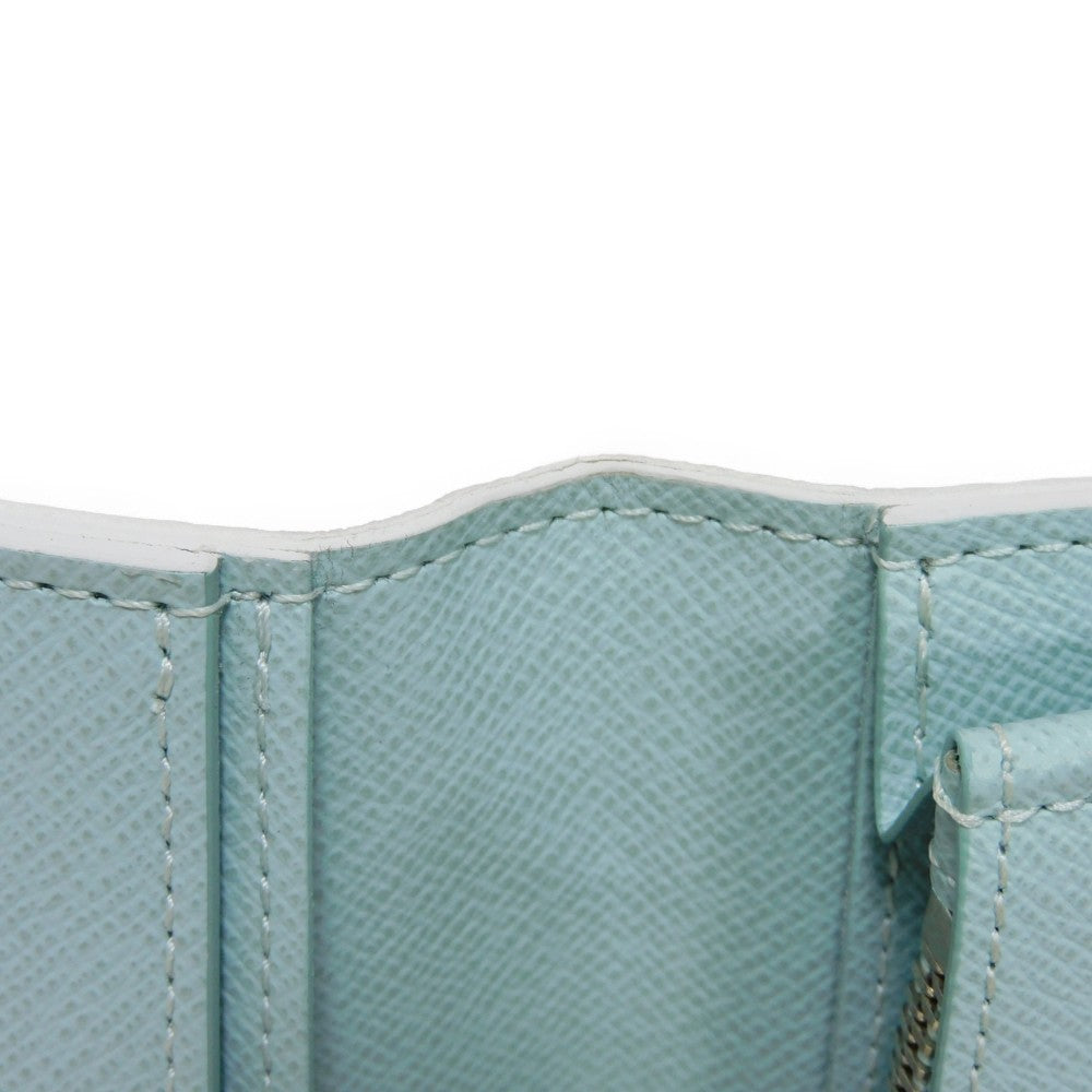 LOUIS VUITTON Long Wallet Purse M82306 Monogram Aqua Garden Canvas Crystal blue monogram aqua garden Portefeuille Braza