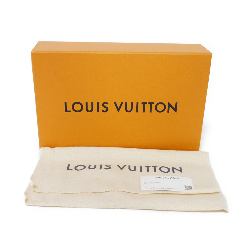 LOUIS VUITTON Long Wallet Purse M82306 Monogram Aqua Garden Canvas Crystal blue monogram aqua garden Portefeuille Braza