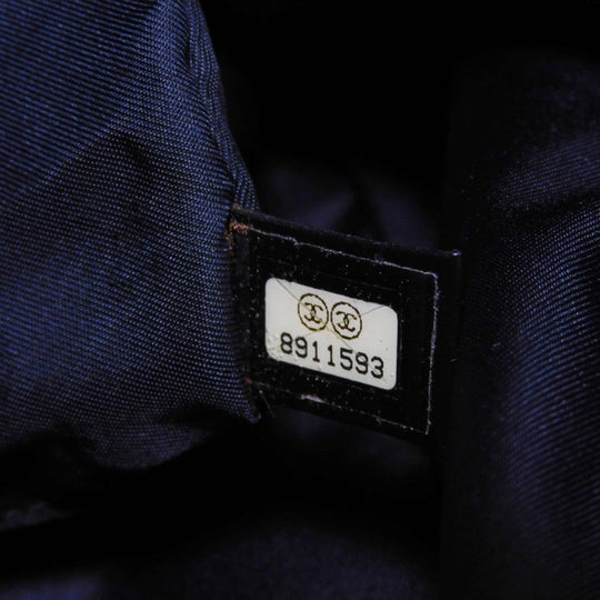 CHANEL Tote Bag A20457 Nylon jacquard x calfskin black COCO Mark New Travel Line Tote PM
