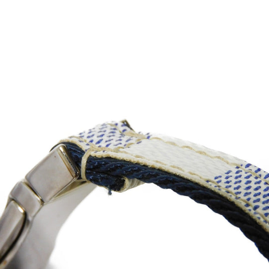 LOUIS VUITTON bracelet M6517D Damier Coast Canvas Blue Marine Damier Coast brassiere fast clip
