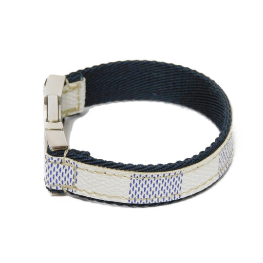 LOUIS VUITTON bracelet M6517D Damier Coast Canvas Blue Marine Damier Coast brassiere fast clip