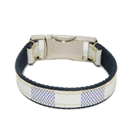 LOUIS VUITTON bracelet M6517D Damier Coast Canvas Blue Marine Damier Coast brassiere fast clip