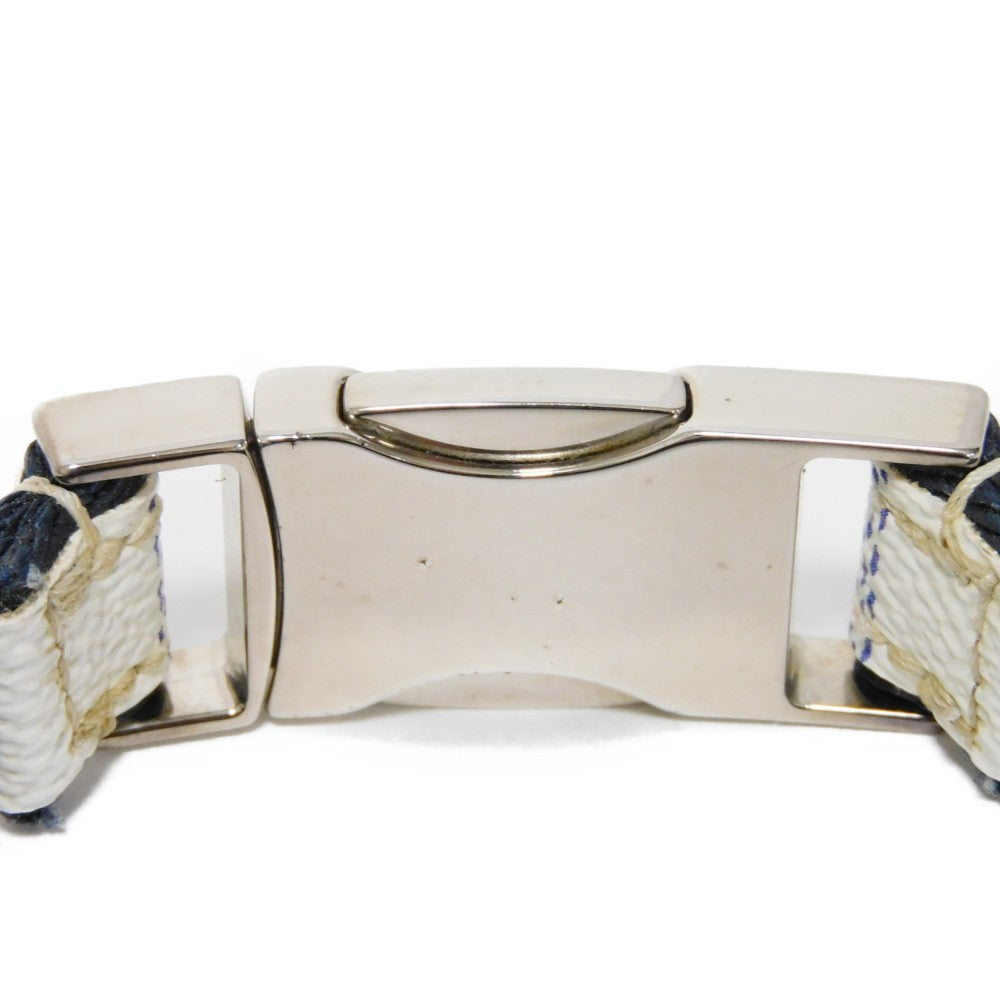 LOUIS VUITTON bracelet M6517D Damier Coast Canvas Blue Marine Damier Coast brassiere fast clip